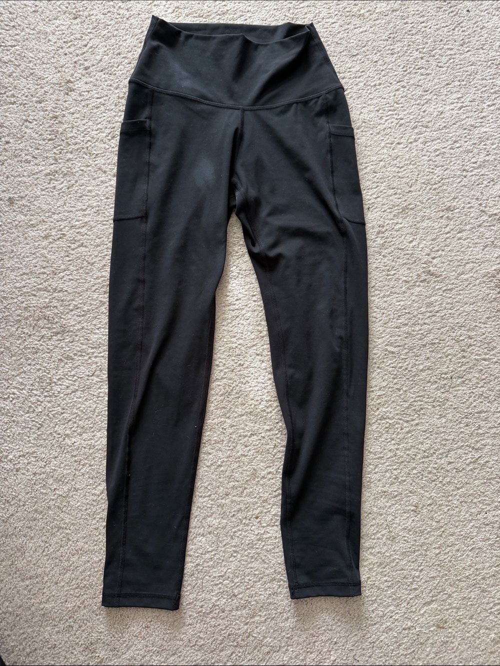 Colorfulkoala Black Active Leggings with Pockets
